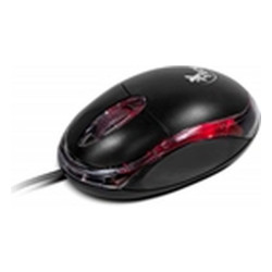 Xtech - Mouse - Wired - USB - Black - 3D optical