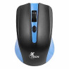 Xtech - Mouse - 2.4 GHz - Wireless - Blue - 1600 dpi XTM-310BL