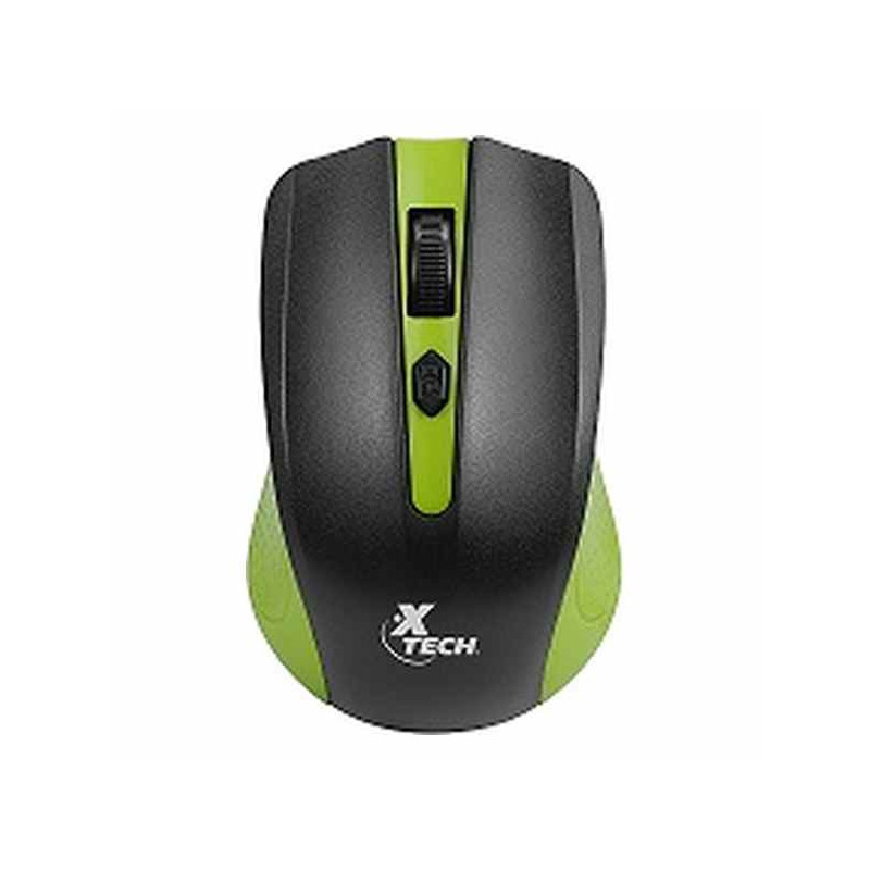 Xtech - Mouse - 2.4 GHz - Wireless - Green - 1600dpi XTM-310GN