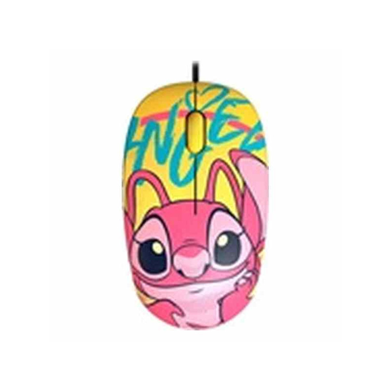 Xtech - XTM-D406ST-YL - Mouse - USB - Wired - Disney Stich Yellow