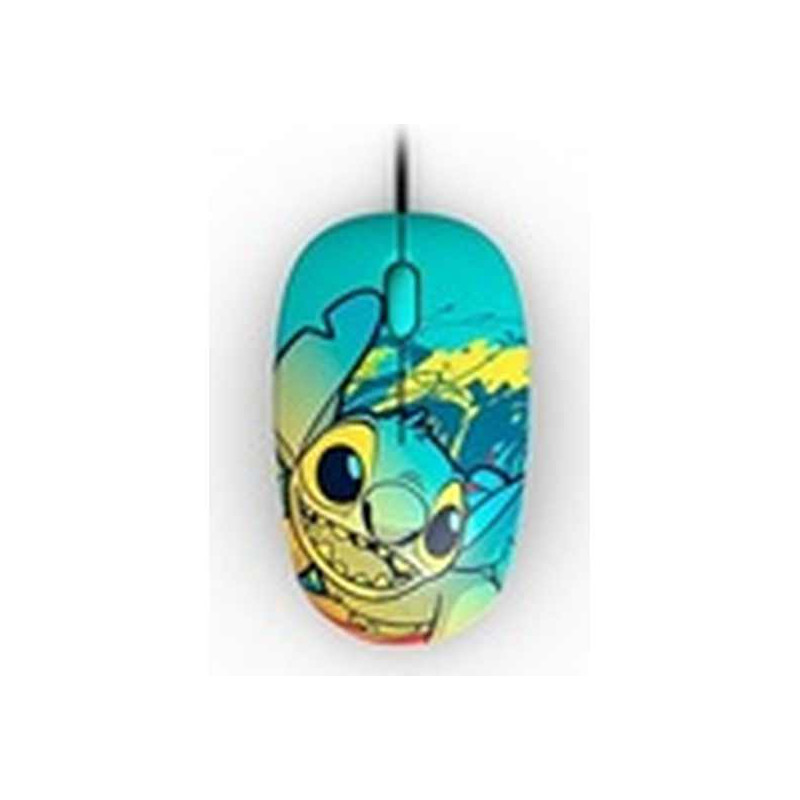Xtech - XTM-D406ST-BL - Mouse - USB - Wired - Disney Stich Blue