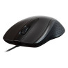 Xtech - XTM-206 - Mouse - USB - Wired - Black - Ambidextrous 3Button 1200 dpi