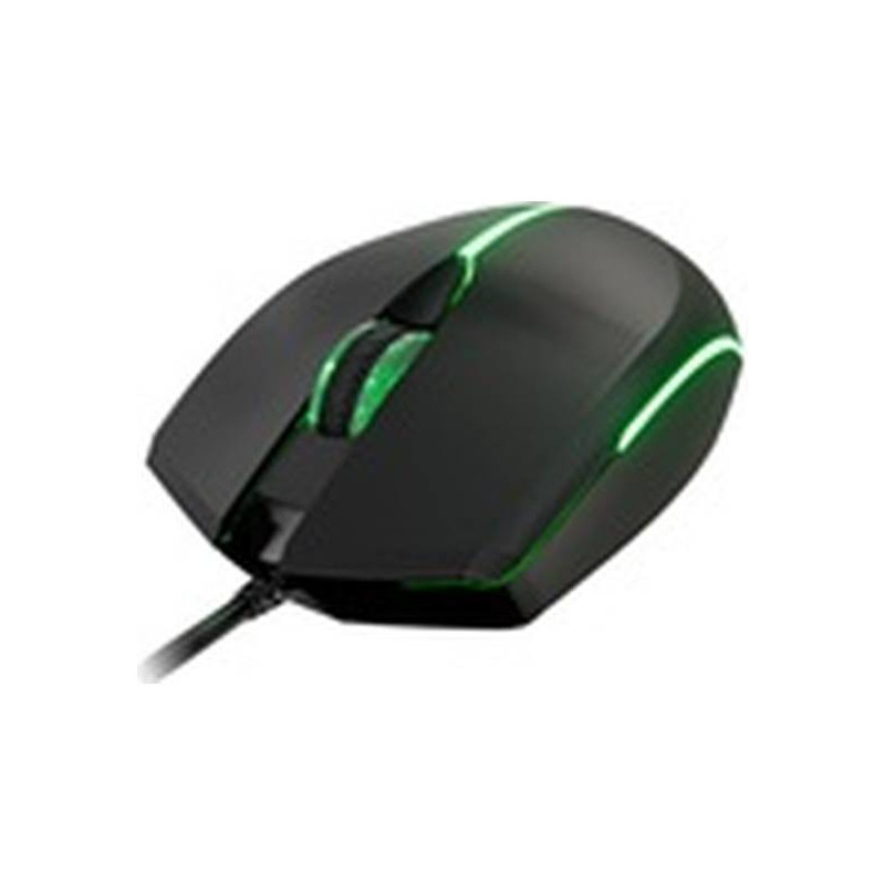 Xtech - XTM-218 - Mouse - USB - Wired - Black - 4 buttons with Light 2400 dpi