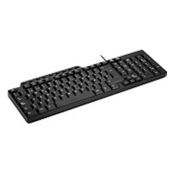 Xtech - Keyboard - Wired - Spanish - USB - Black - XTK-160S