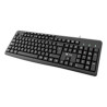 Xtech - Keyboard - Wired - Spanish - USB - Black - Multimedia 9 hotkeys  XTK-140S