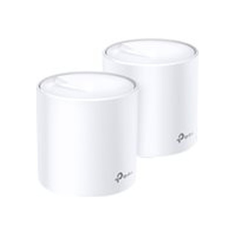 TP-LINK Deco X20 V2 - Sistema Wi-Fi - (2 enrutadores) - hasta 370 m² - malla 1GbE - Wi-Fi 6 - Doble banda