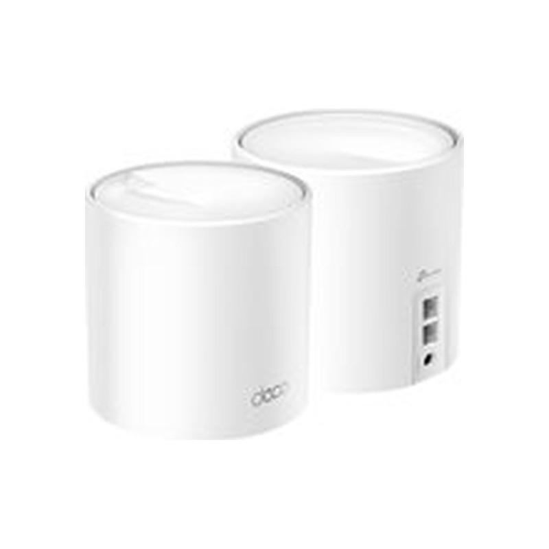 TP-LINK Deco X10 V1 - Sistema Wi-Fi - (2 enrutadores) - hasta 3900 pies cuadrados - malla 1GbE Doble banda