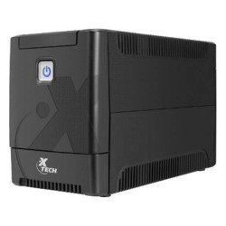 Xtech - Battery backup - Line interactive - 375 Watt - 750 VA - AC 110/120 V - 8 outlets XTP-751
