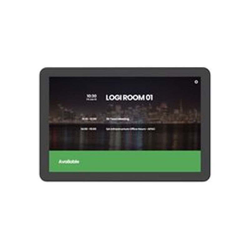 Logitech Tap Scheduler Purpose-Built Scheduling Panel for Meeting Rooms - Dispositivo de vídeoconferencia - Certificado para Equ