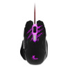 Mouse para Gaming Xtech XTM-610 Lethal Haze - Resolución ajustable de hasta 3200 ppp - Luces LED de 4 colores - Cable sin enredo
