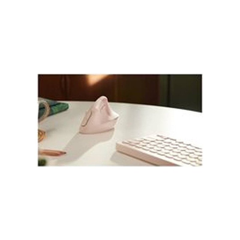 Logitech Lift Vertical Ergonomic Mouse - Ratón vertical - ergonómico - 6 botones - inalámbrico - 2.4 GHz, Bluetooth - receptor d