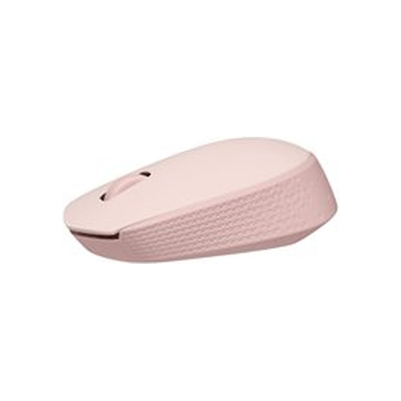 Logitech M170 Wireless Mouse, Ambidextrous, Rose - Ratón - diestro y zurdo - óptico - 3 botones - inalámbrico - 2.4 GHz - recept
