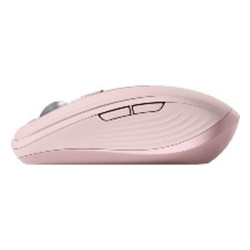 Logitech MX Anywhere 3S - Ratón - óptico - 6 botones - inalámbrico - Bluetooth - rosa