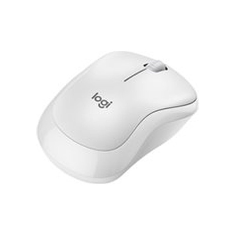 Logitech M240 Silent Bluetooth Mouse, Compact, Portable, Smooth Tracking, Off-white - Ratón - 3 botones - inalámbrico - Bluetoot