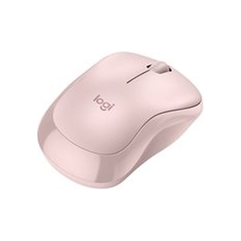 Logitech M240 Silent Bluetooth Mouse, Compact, Portable, Smooth Tracking, Rose - Ratón - 3 botones - inalámbrico - Bluetooth - r