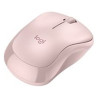 Logitech M240 Silent Bluetooth Mouse, Compact, Portable, Smooth Tracking, Rose - Ratón - 3 botones - inalámbrico - Bluetooth - r