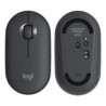 Logitech Pebble Mouse 2 M350s - Ratón - óptico - 3 botones - inalámbrico - Bluetooth - grafito