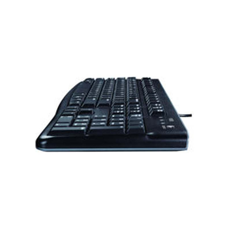 Logitech K120 - Teclado - USB - inglés - negro