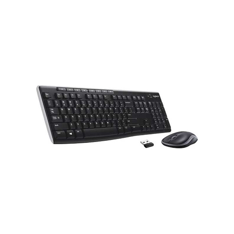 Logitech Wireless Combo MK270 - Juego de teclado y ratón - 2.4 GHz en Español