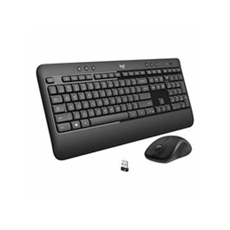 Logitech MK540 Advanced - Juego de teclado y ratón - inalámbrico - 2.4 GHz
