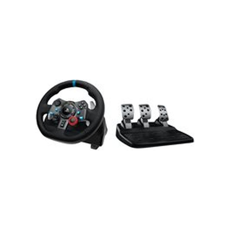 Logitech G29 Driving Force - Juego de volante y pedales - cableado - para PC, Sony PlayStation 3, Sony PlayStation 4