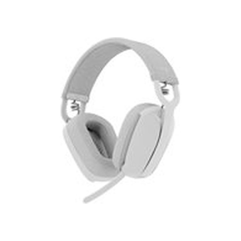 Logitech Zone Vibe 100 - Auricular - tamaño completo - Bluetooth - inalámbrico - blanco hueso
