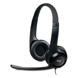 Logitech USB Headset H390 - Auricular - en oreja - cableado - USB