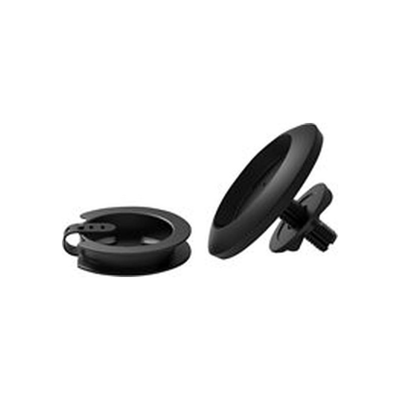Logitech Rally Mic Pod Mount - Soporte de micrófono para escritorio - negro mate - para Logitech Rally, Rally Plus