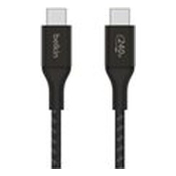 Belkin BoostCharge - Cable USB - 24 pin USB-C (M) a 24 pin USB-C (M) - USB 2.0 - 2 m - compatible con hasta 240 W de potencia - 