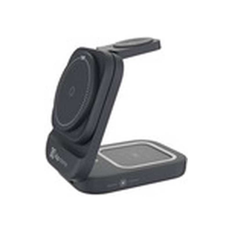 Klip Xtreme KDC-150 - Charging stand / battery charger - 15 Watt - 24 pin USB-C - Cellular phone / Wireless earbuds / Apple AirP