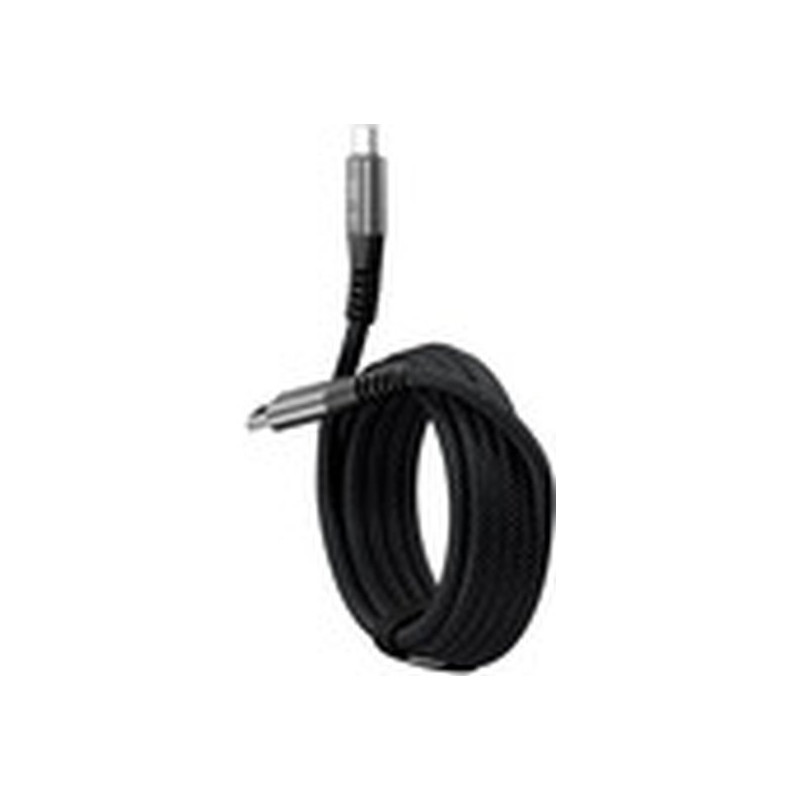 Klip Xtreme - USB cable - 24 pin USB-C - 3 m - Black - 100W 10Gbps Braided Fst Charg