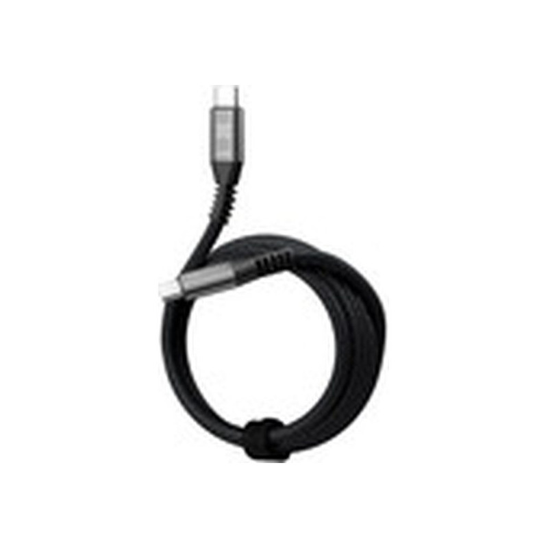 Klip Xtreme - USB cable - 24 pin USB-C - 1.8 m - Black - 240W Braided Fast Charging