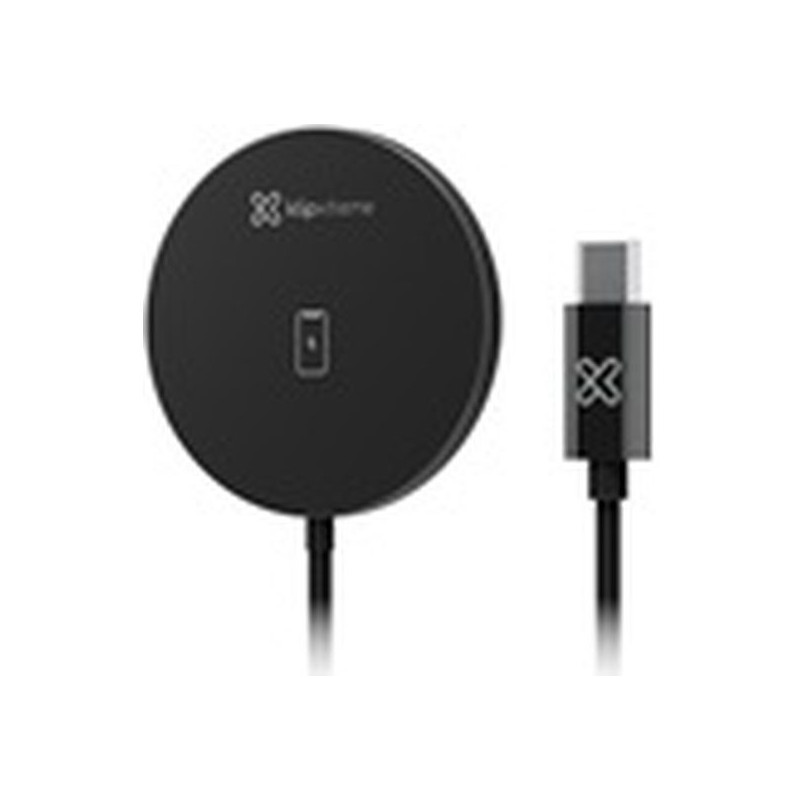 Klip Xtreme - Charging stand / battery charger - 15 Watt - 24 pin USB-C - Cellular phone / Wireless earbuds / Apple AirPods / Ap