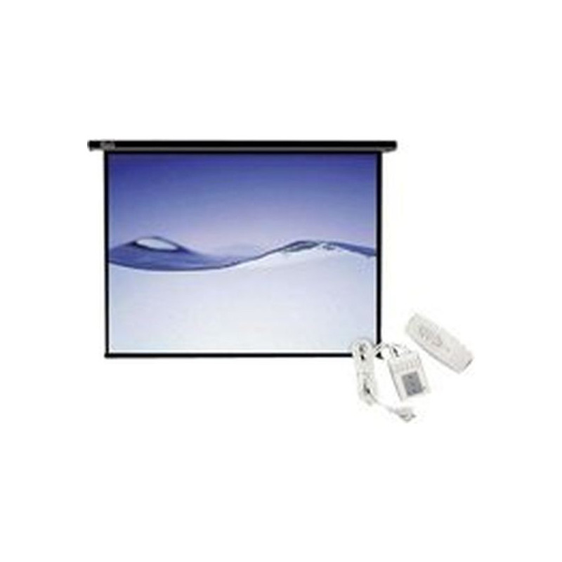 Klip Xtreme KPS-502 - Pantalla de proyección - instalable en el techo, instalable en pared - motorizado - 100" (254 cm) - 4:3 - 