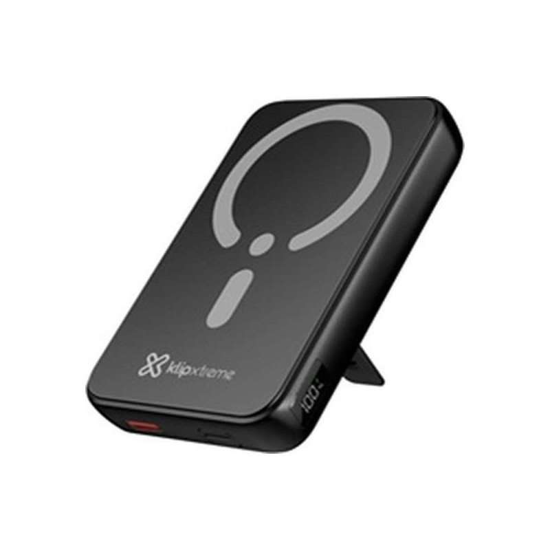 Klip Xtreme - Power bank - 24 pin USB-C - 4 pin USB Type A / 24 pin USB-C - Lithium polymer - Para Universal - Display Wireless 