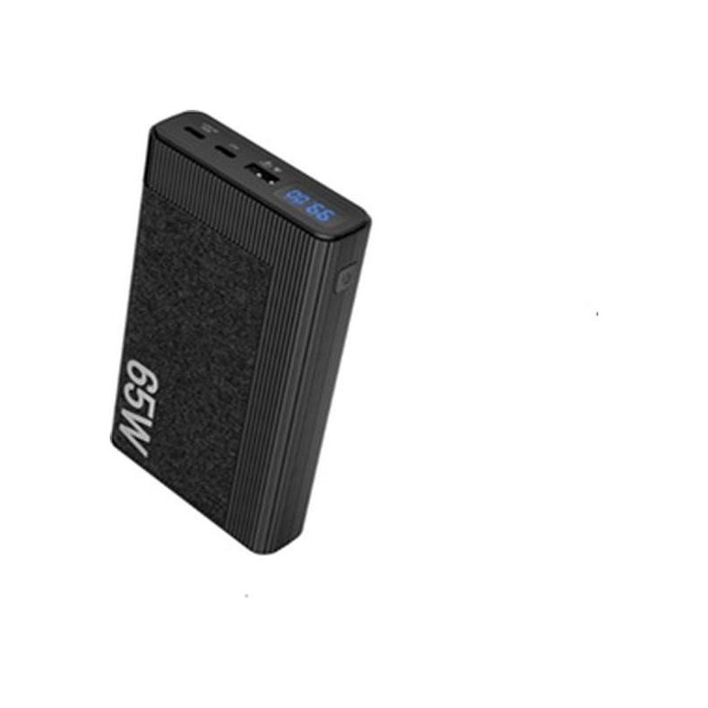 Klip Xtreme - Power bank - 65 Watt - 24 pin USB-C - 4 pin USB Type A / 24 pin USB-C - Lithium polymer - Para Universal