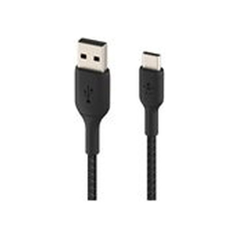 Belkin BoostCharge - Cable USB - 24 pin USB-C (M) a USB (M) - 1 m - negro