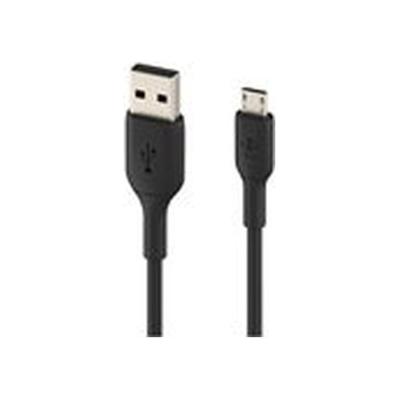 Belkin BoostCharge - Cable USB - Micro-USB tipo B (M) a USB (M) - 1 m - negro
