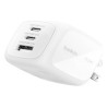 Belkin - Wall Charger - Lithium ion - Para Apple / Samsung phones - 70W USB-C PD PPS 2 USB-C