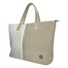 Klip Xtreme - Notebook carrying case and handbag - 15.6" - 1200D polyester - Beige/White - Ladies Bag