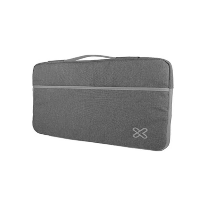 Klip Xtreme - Notebook sleeve - 14.1" - Polyester - Aluminum silver - KNS-425SV