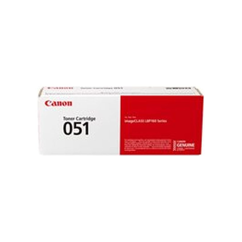 Canon 051 - Negro - original - cartucho de tóner - para imageCLASS MF262, MF264, MF267, MF269; i-SENSYS MF264, MF267, MF269; Sat