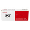 Canon 051 - Negro - original - cartucho de tóner - para imageCLASS MF262, MF264, MF267, MF269; i-SENSYS MF264, MF267, MF269; Sat