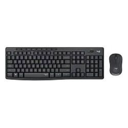 Logitech - Keyboard and mouse set - Wireless - Graphite - MK370 Combo for Business Span