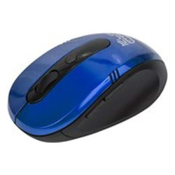 Klip Xtreme KMW-330 Vector - Ratón - ergonómico - óptico - 6 botones - inalámbrico - 2.4 GHz - receptor inalámbrico USB - azul