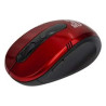 Klip Xtreme KMW-330 Vector - Ratón - ergonómico - óptico - 6 botones - inalámbrico - 2.4 GHz - receptor inalámbrico USB - rojo