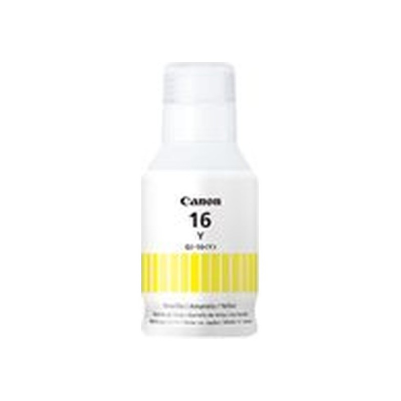 Canon GI 16 Y - 132 ml - amarillo - original - recarga de tinta - para MAXIFY GX6010, GX7010