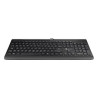 Klip Xtreme - Keyboard - Wired - Spanish - USB - Black - Multimedia keys