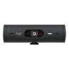 Logitech BRIO 500 - Webcam - color - 4 MP - 1920 x 1080 - 1080p, 720p - audio - USB-C
