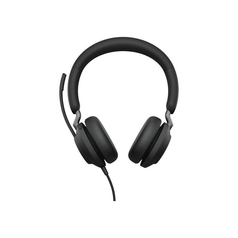 Jabra Evolve2 40 SE UC Stereo - Auricular - en oreja - cableado - USB-A - aislamiento de ruido - optimizado para UC